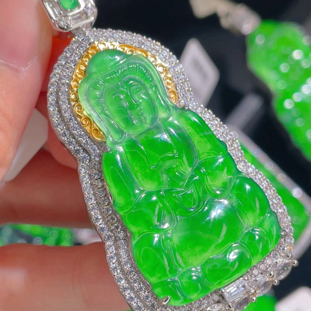 翡翠吊坠(不含链)未镶嵌