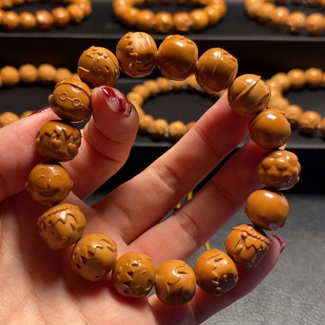 猴头核桃手串李*博小丸子