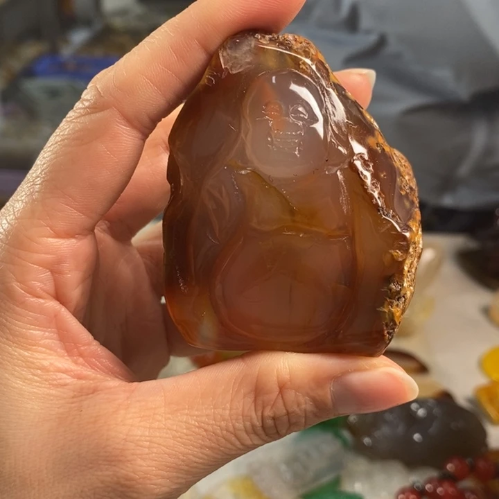 玛瑙/玉髓吊坠(不含链)未镶嵌