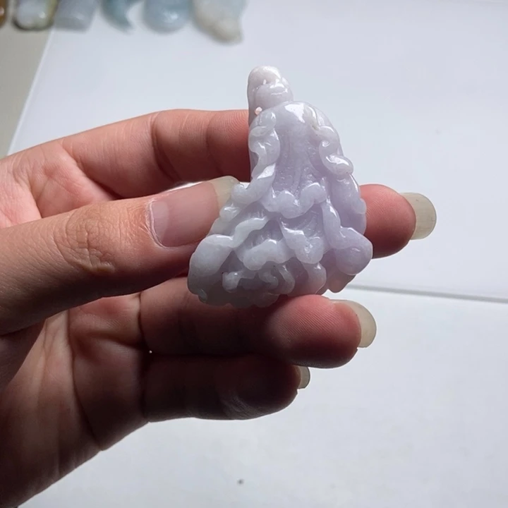 翡翠未镶嵌颈饰白菜8