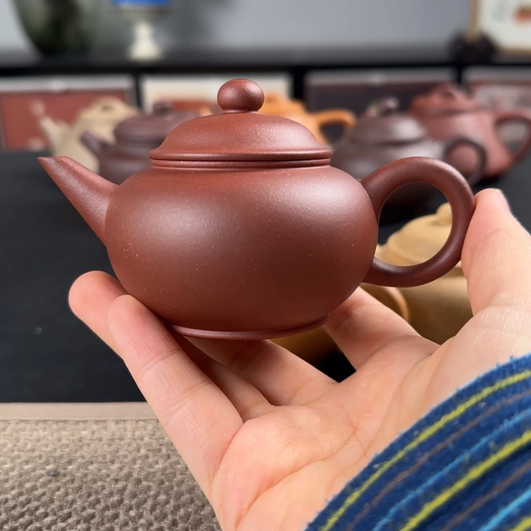 暖***风紫砂茶壶微瑕水平