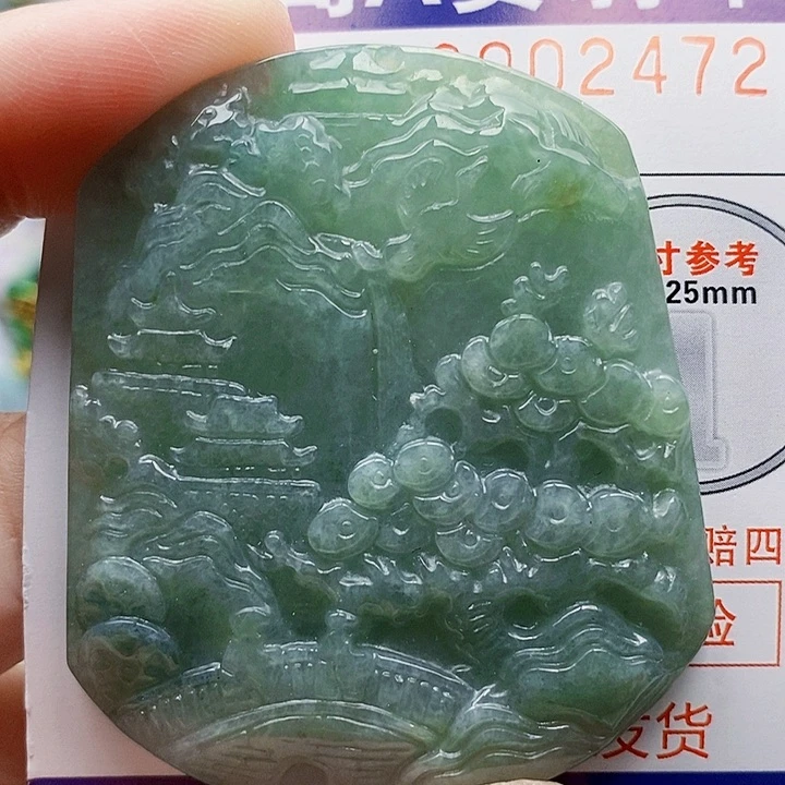 吊坠(不含链)未镶嵌翡翠