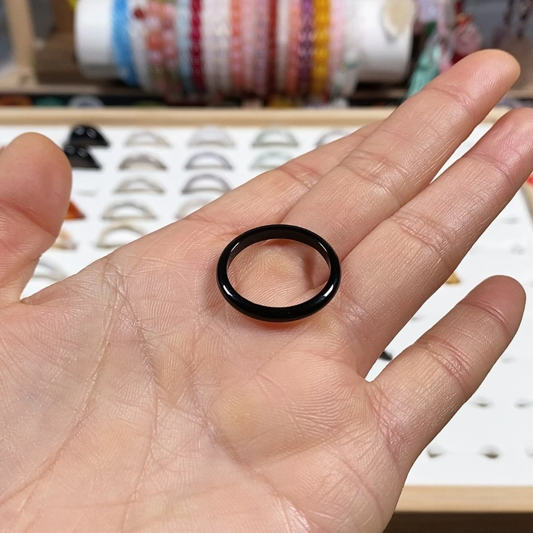 玛瑙/玉髓戒指未镶嵌?****蒋