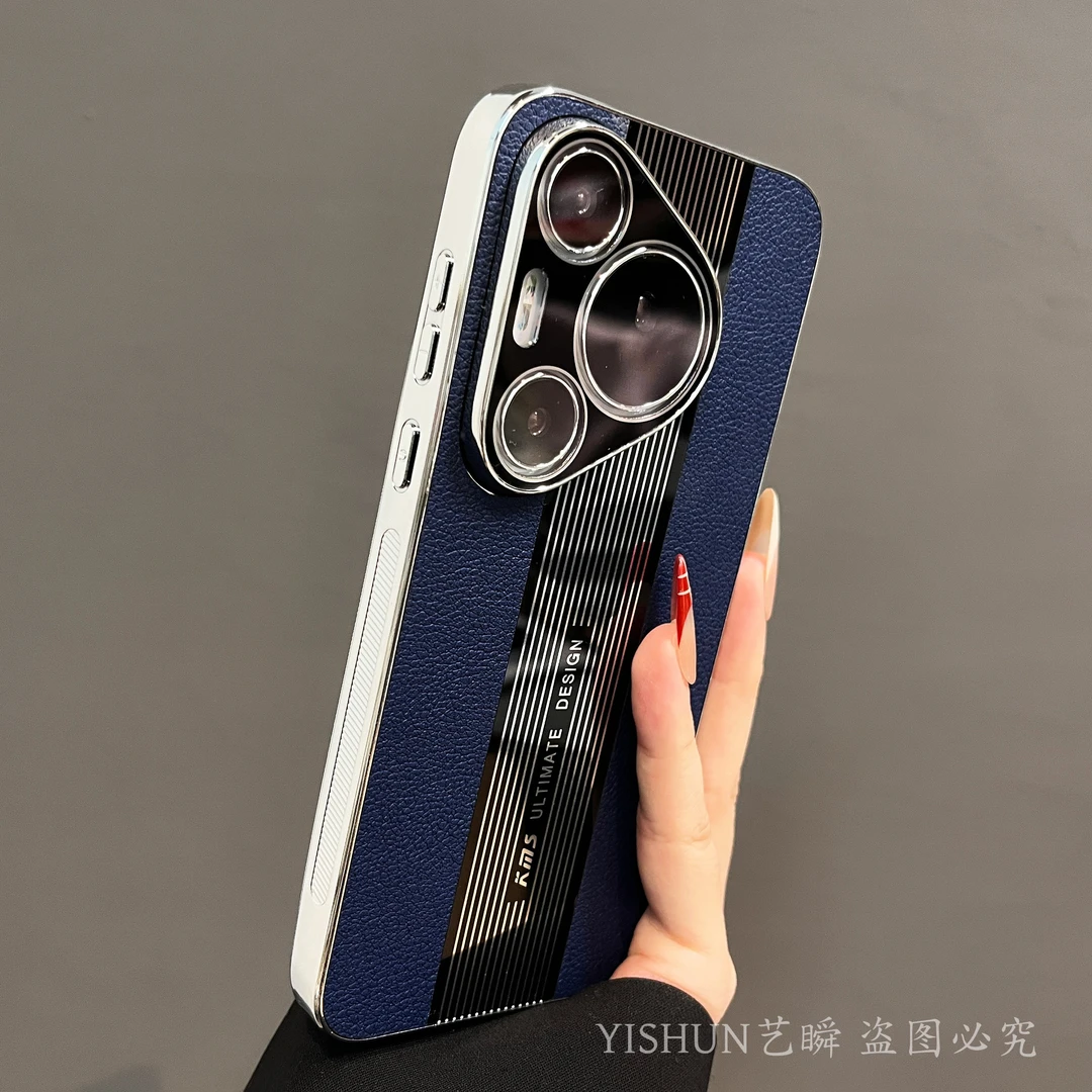 适用华为pura80pro手机壳新款防摔秒变保时捷高档mate70pro保护套