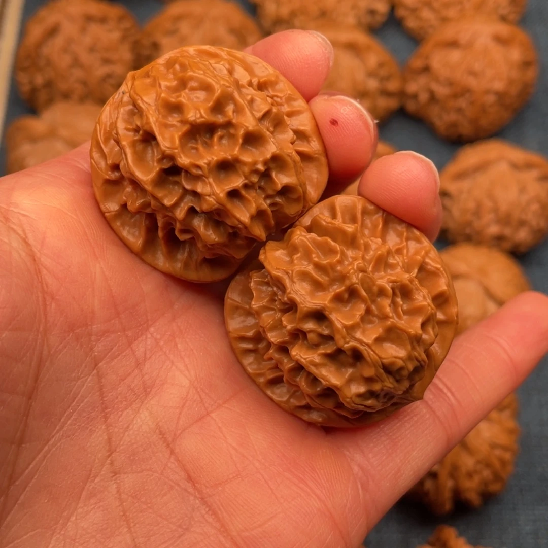 把件文玩核桃35精品龙鳞