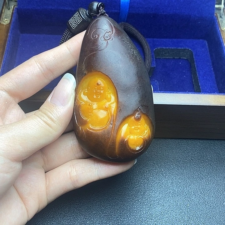 和田玉挂件未镶嵌N