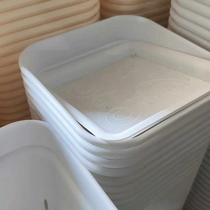 新方盆白色的8套盆