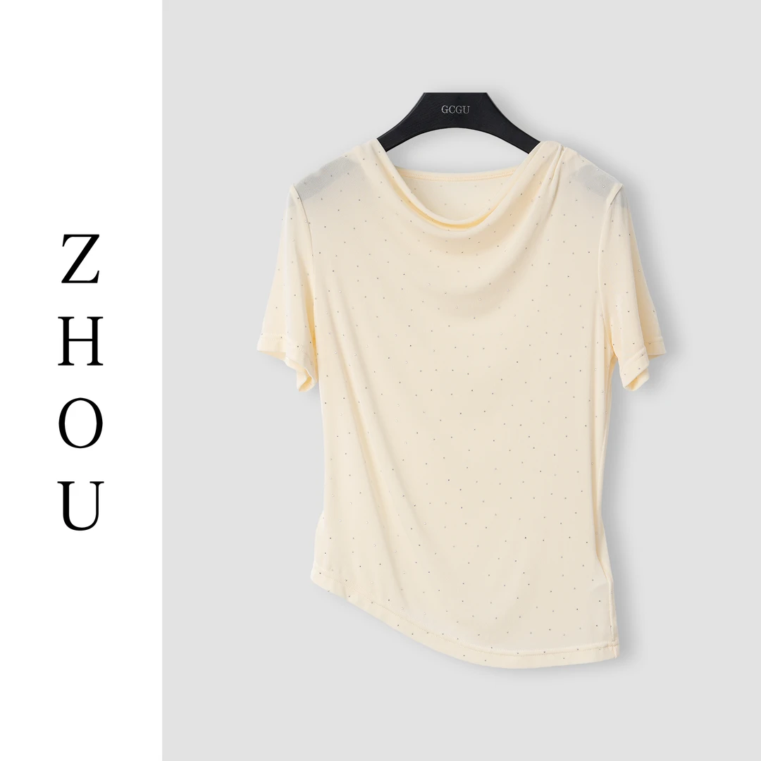 （周哥甄选）杏色上衣-24106