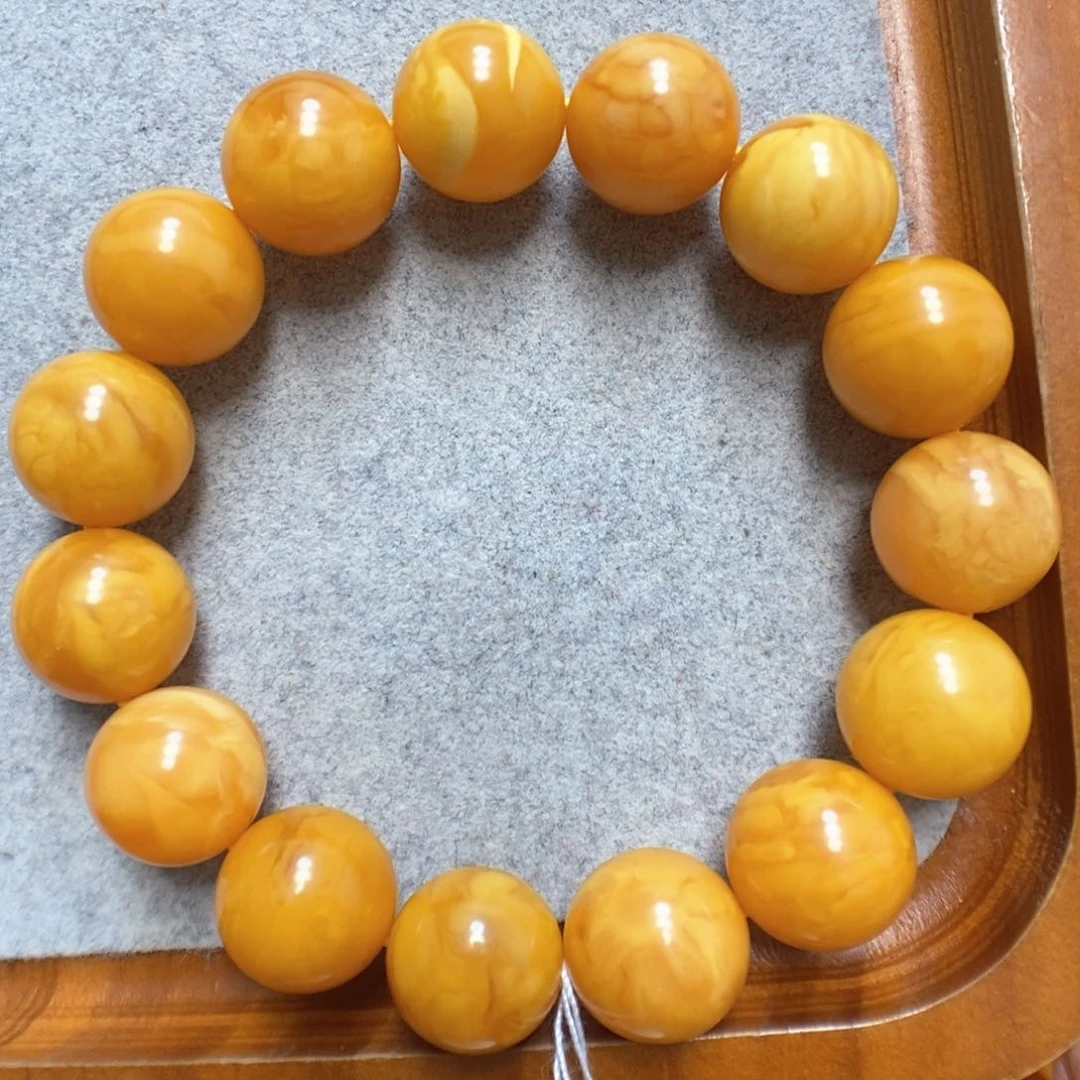 蜜蜡手串未镶嵌蜜蜡手串
