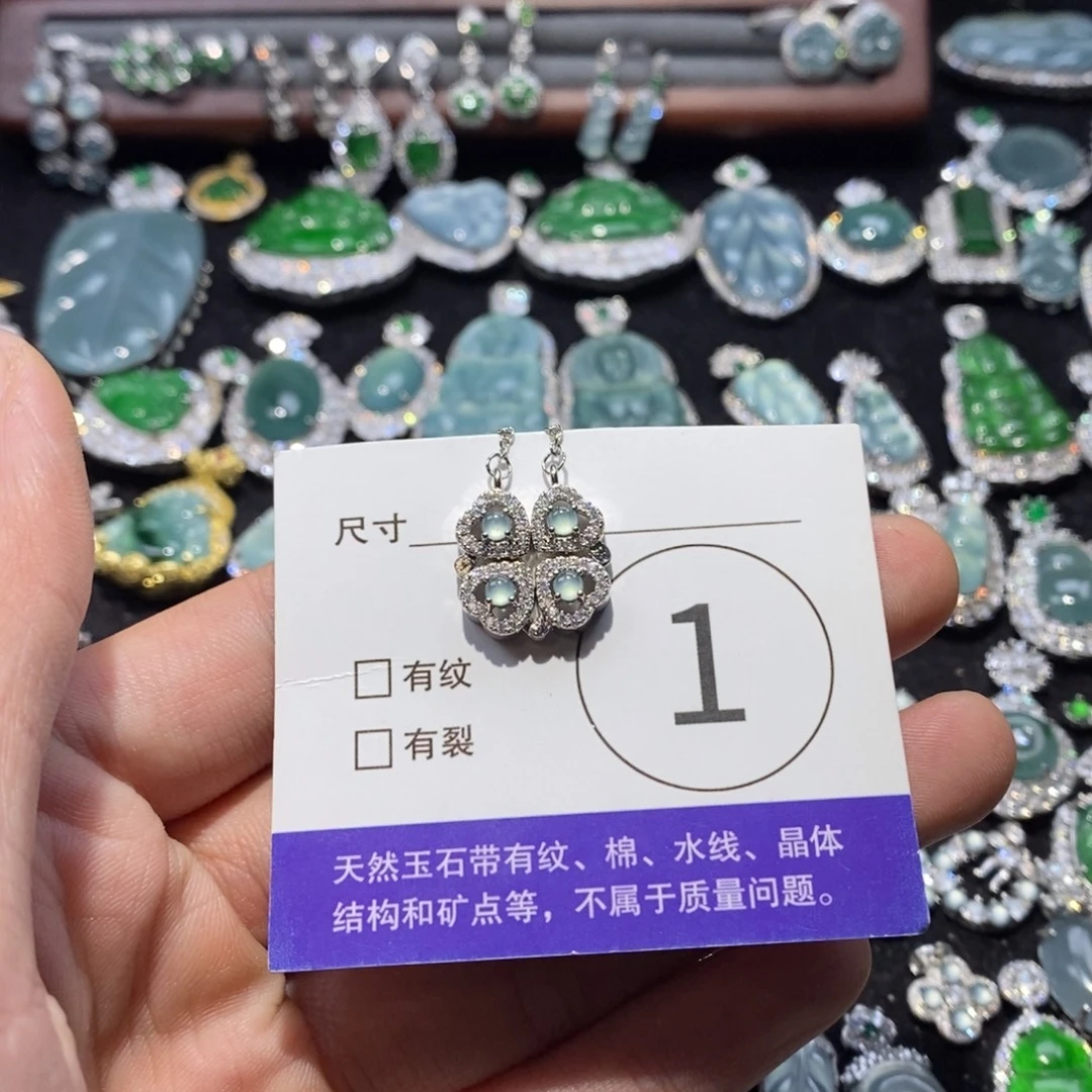 颂***颂翡翠未镶嵌颈饰翡翠