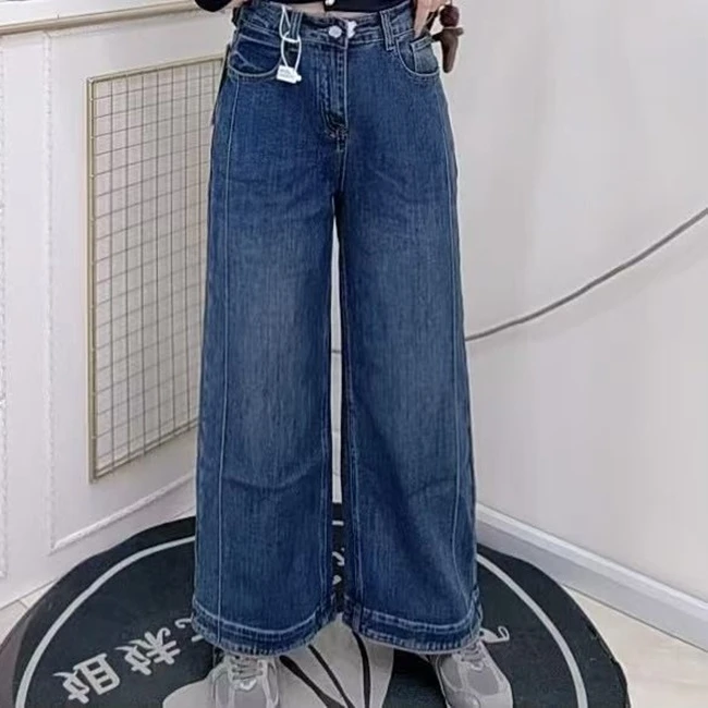 1006时尚显瘦牛仔奶奶裤