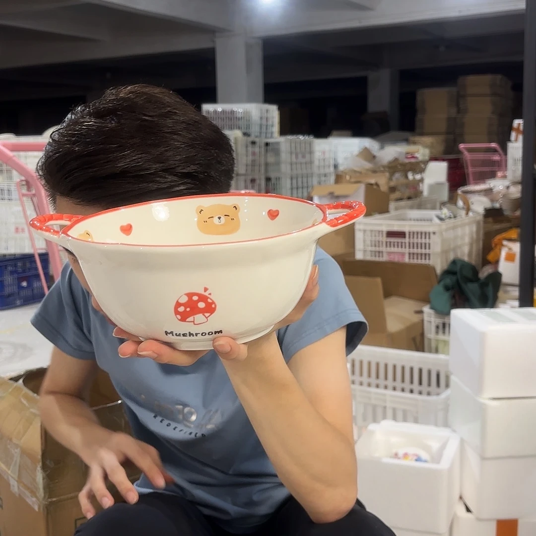 瓷微瑕陶瓷餐具釉下彩