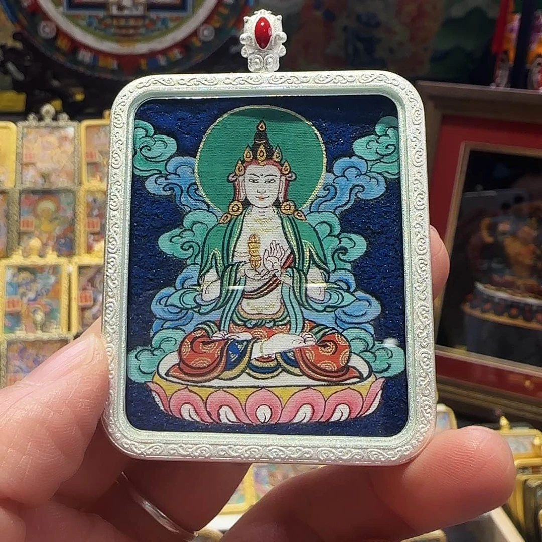 装裱画室****凡大势至带壳子