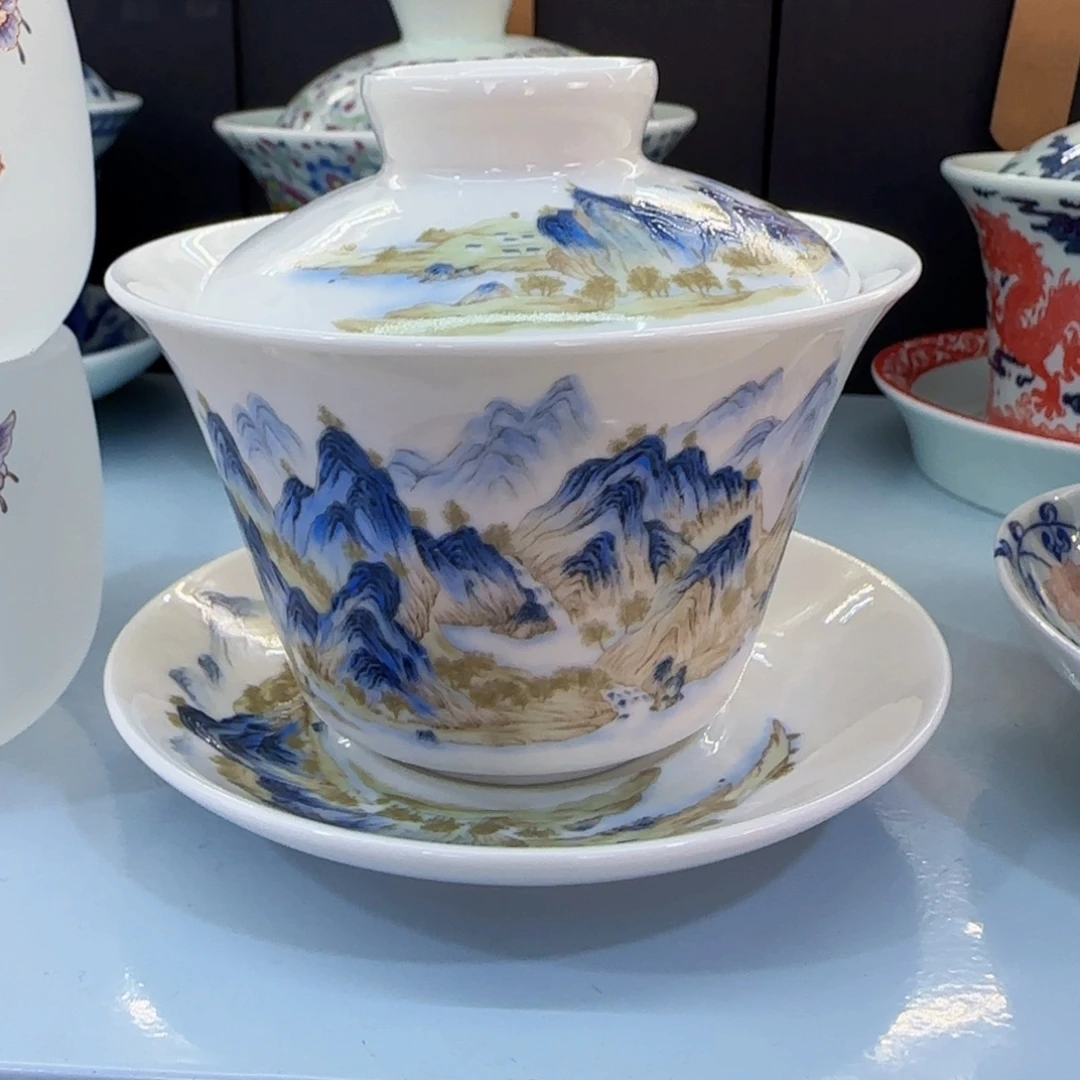 这些盖碗真好看！！！