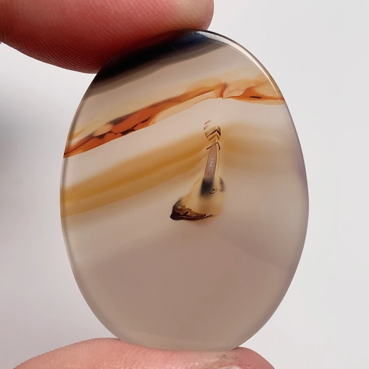 玛瑙/玉髓颈饰未镶嵌大*鹅