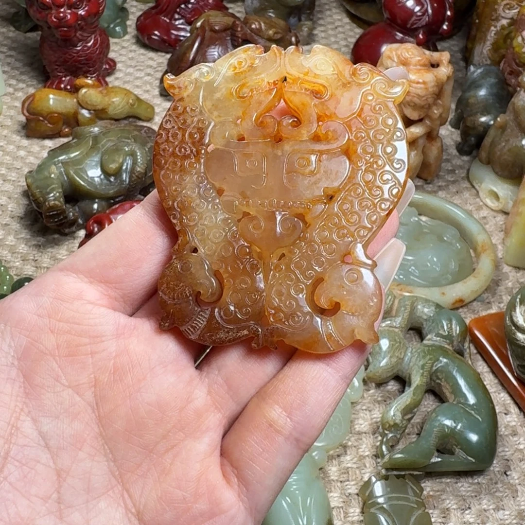 吊坠白玉菩提挂件
