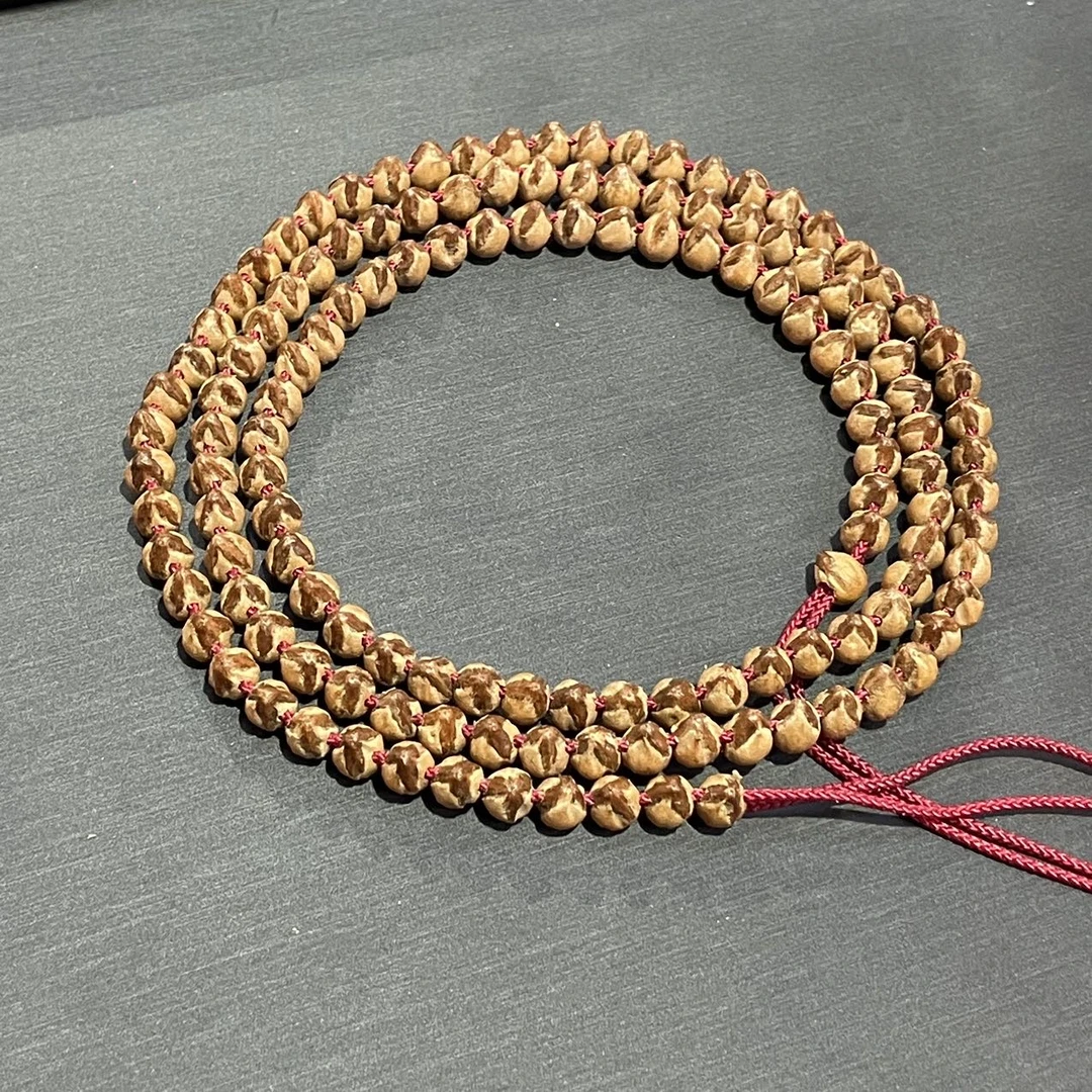 【曹掌柜精选】20 G68021-百香籽双线脖挂-尺寸6mm+