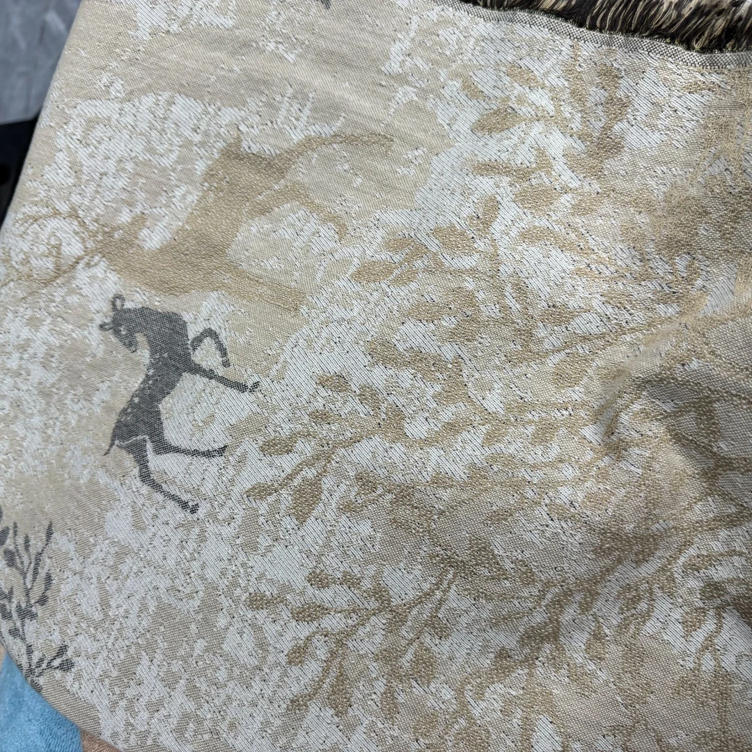 【福鹿】150cm*200cm高端多功能工艺四季亲肤汉麻床盖毯