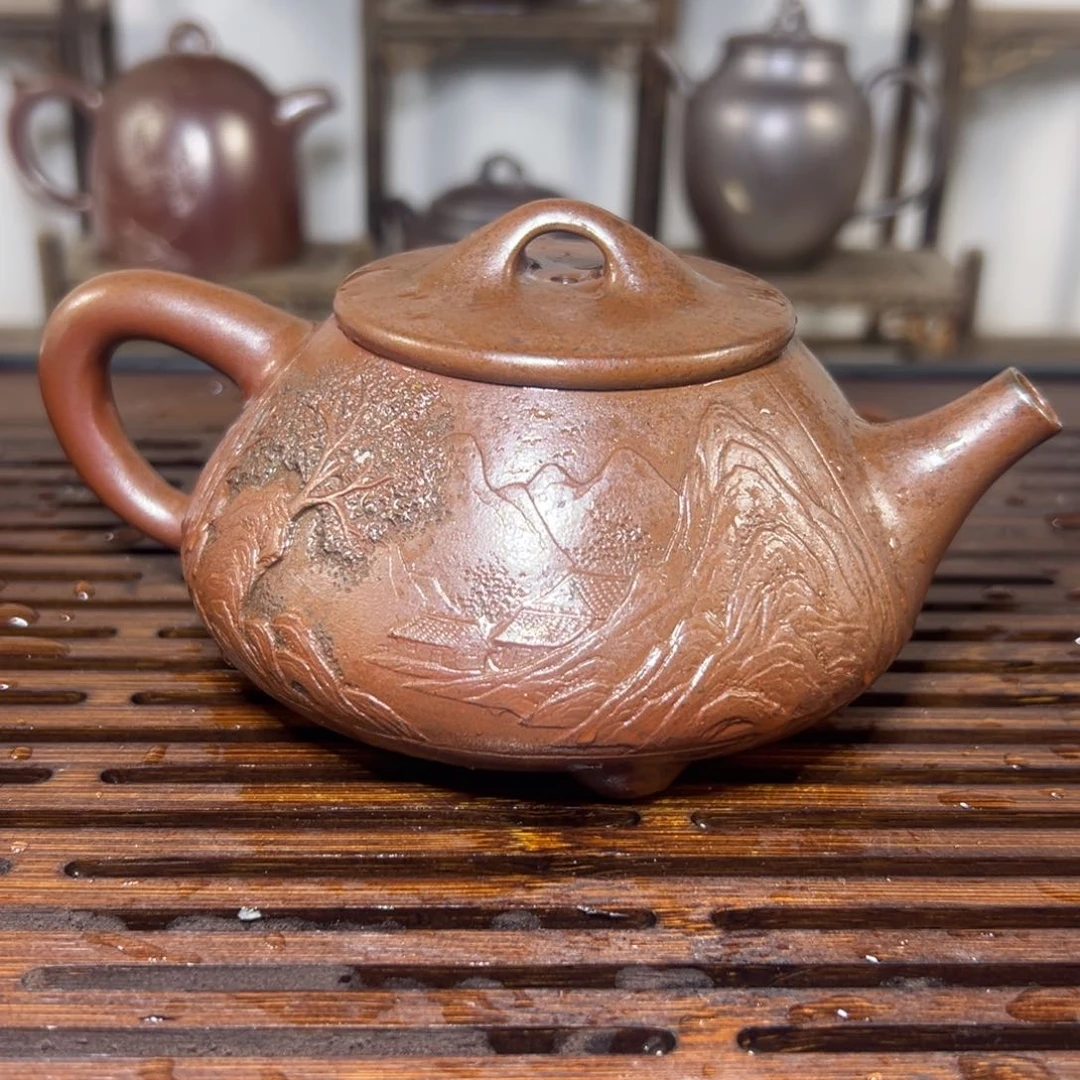 泉**夫坭兴陶真柴烧非电复柴