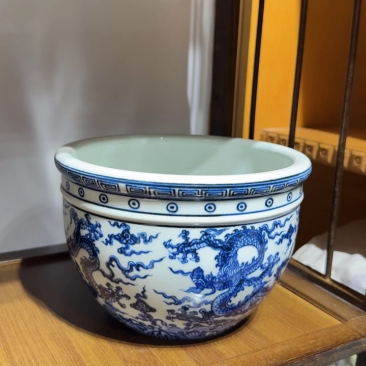 摆件宇泽堂五龙缸水洗