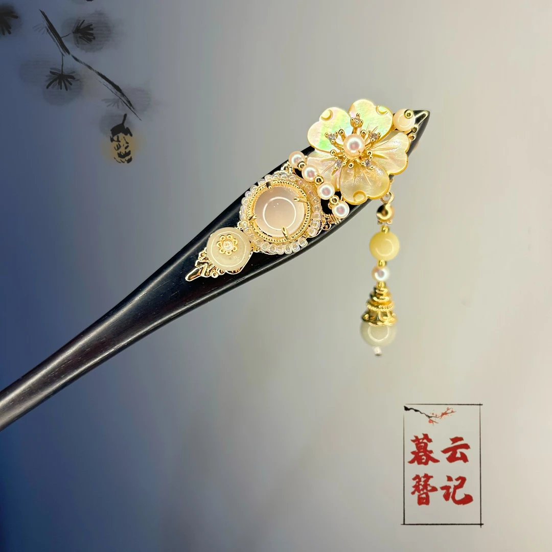 【花间令】原创设计木簪美学作品