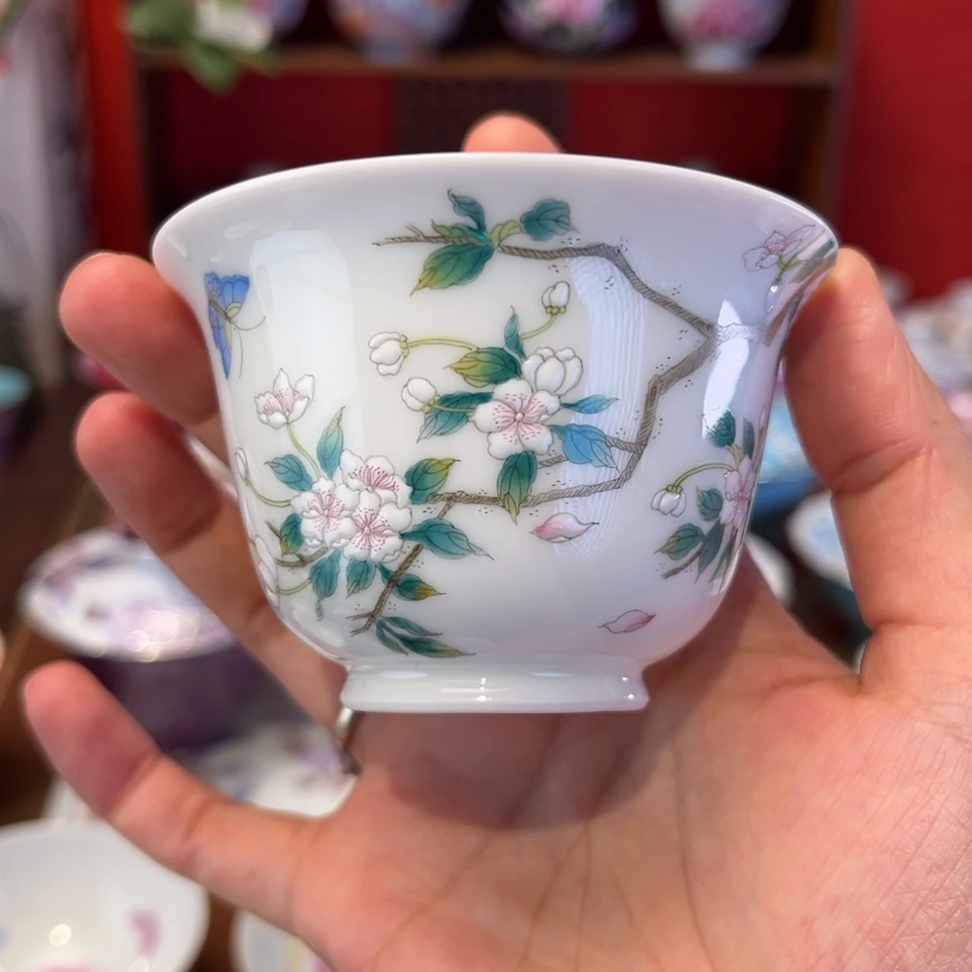 景德镇纯手绘陶瓷茶具