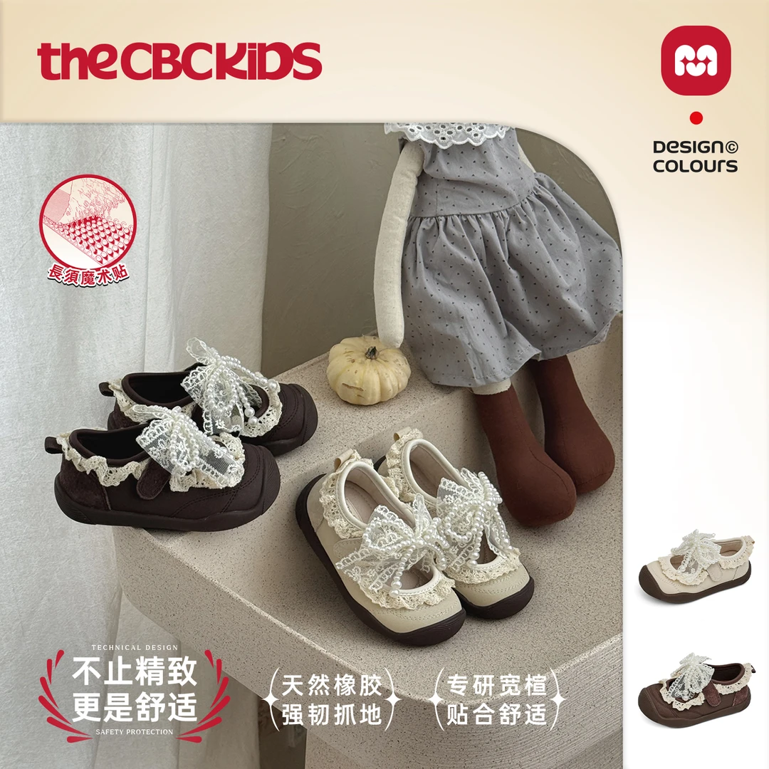 『LoliShoes』洛丽塔蕾丝儿童小皮鞋蝴蝶结童鞋春秋 256180