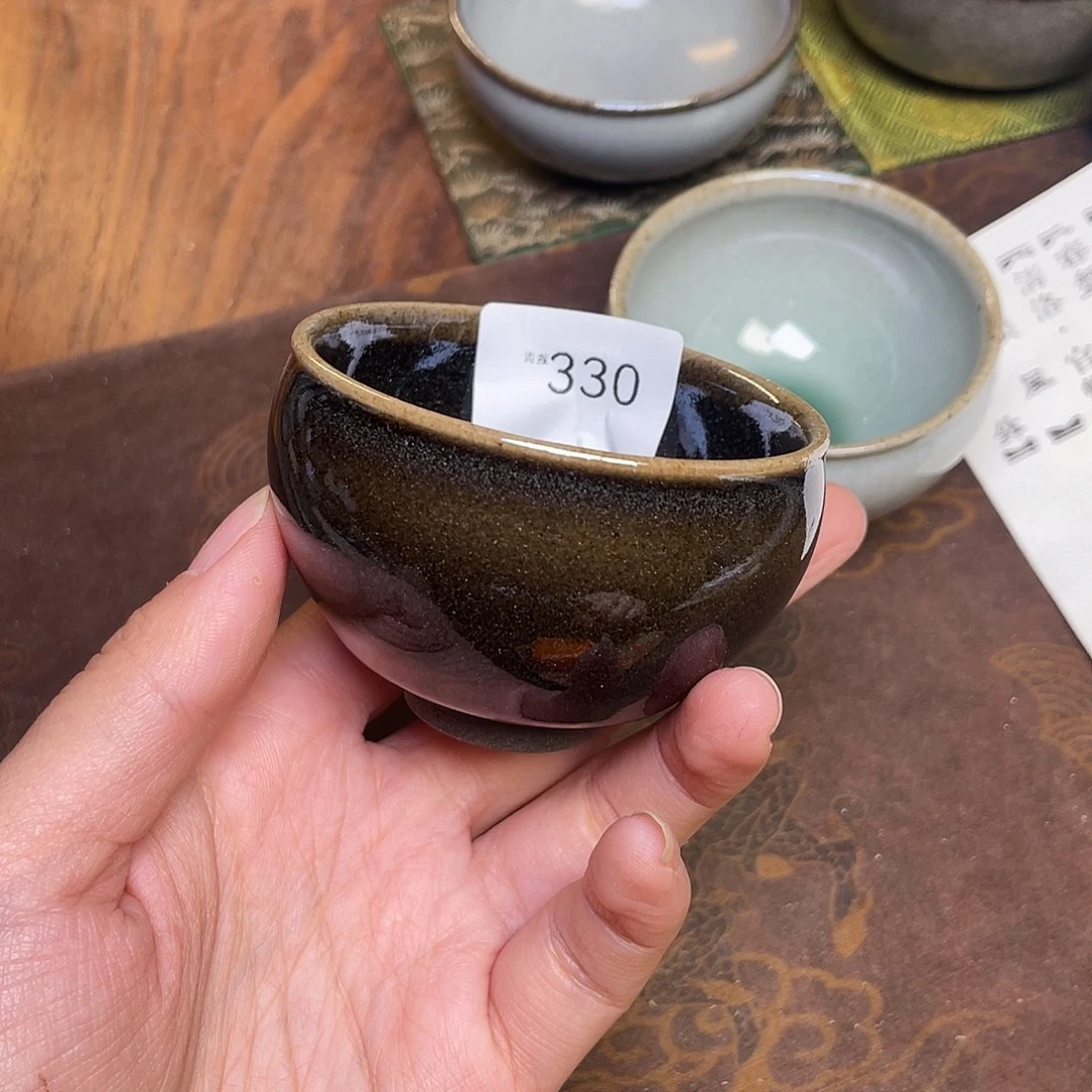 茶盏330 福临号建盏薄胎柴烧