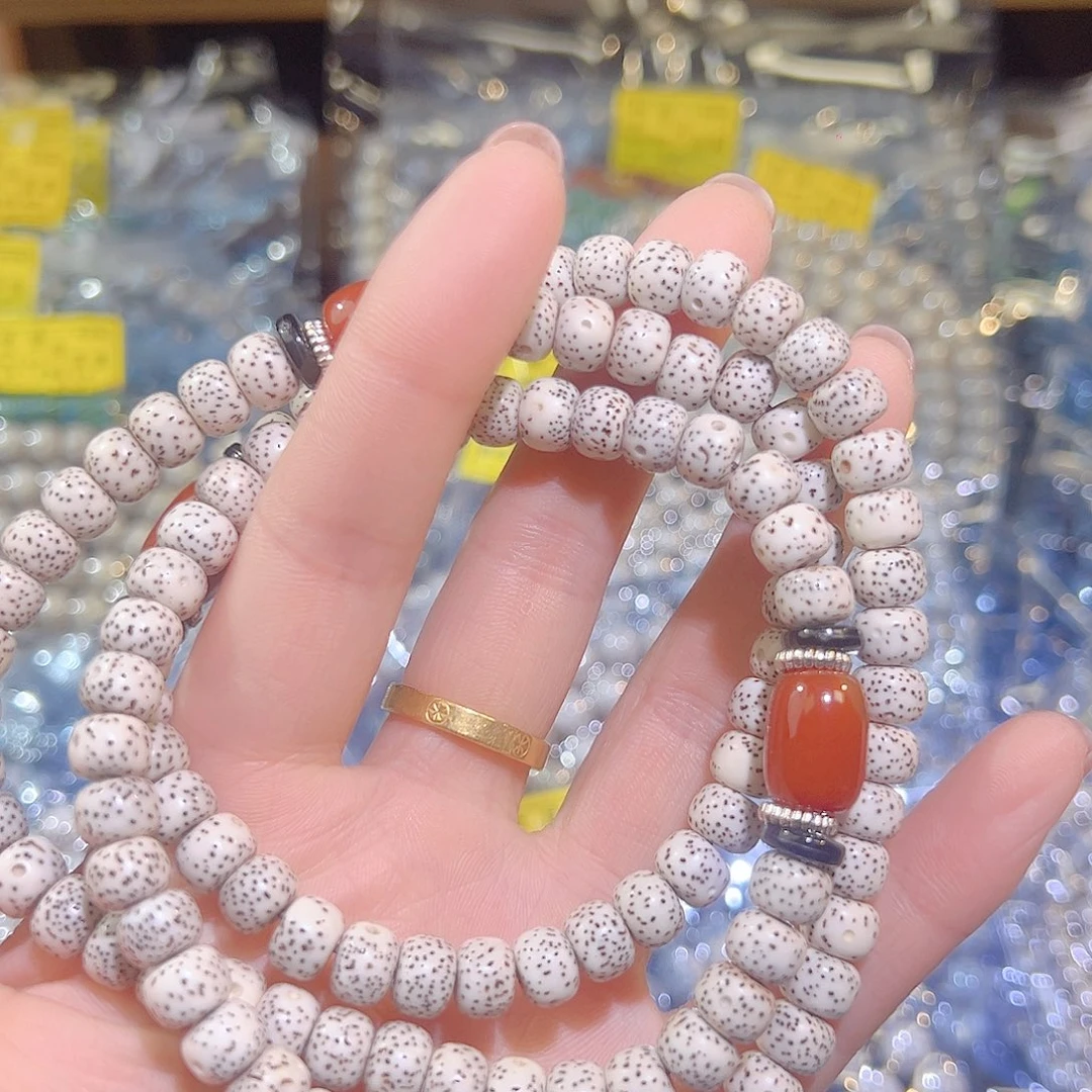 哈***宝星月菩提吊坠精品108