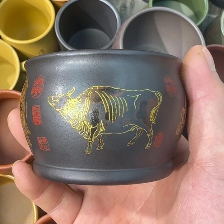 茶杯紫砂全手工制作工艺