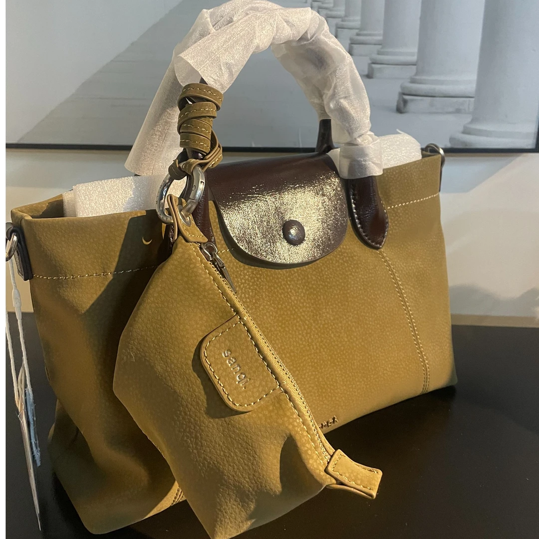 [慕斯蛋糕2686]女生托特包手提包复古小众单肩肩包轻奢时尚百搭