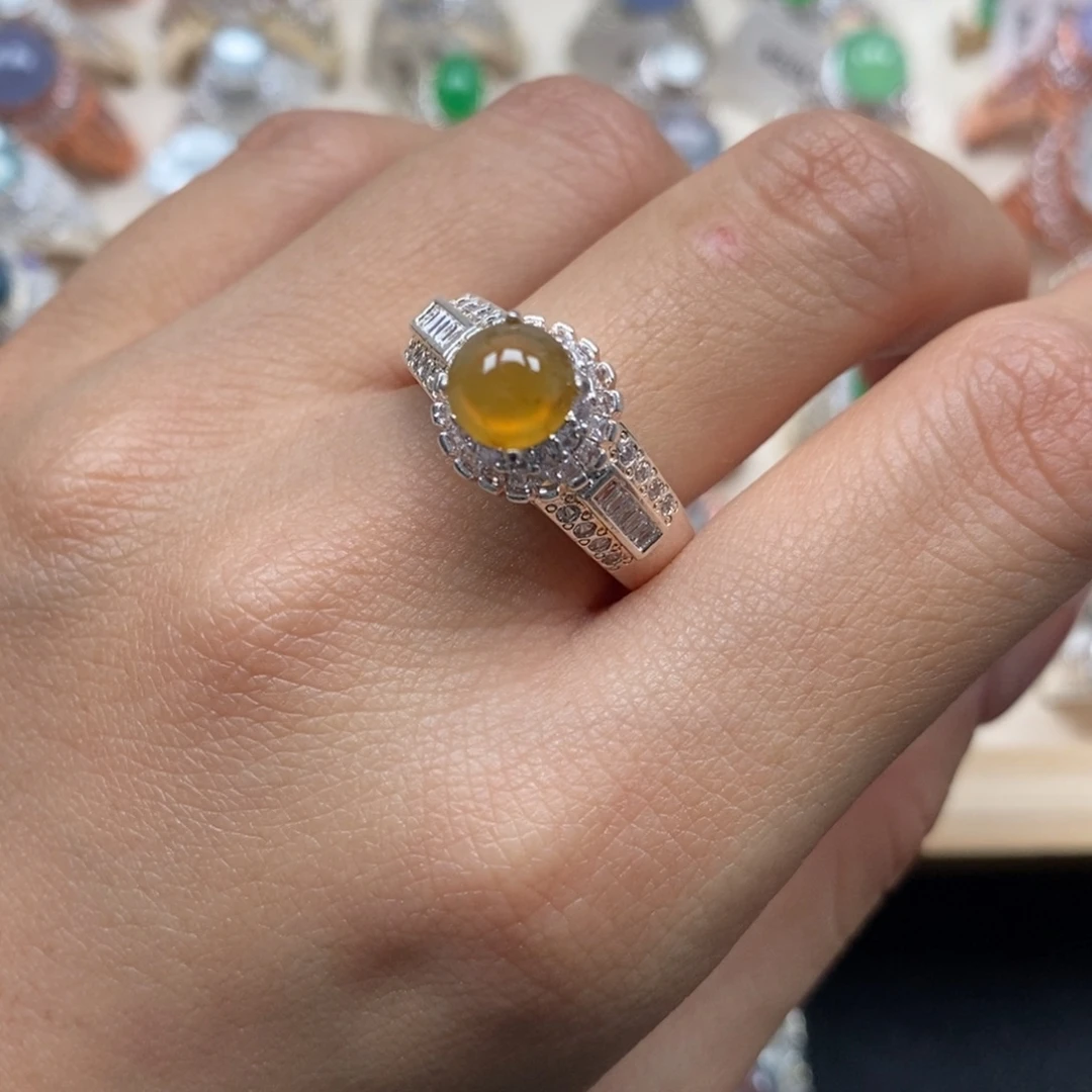 翡翠裸石缅甸天然翡翠a货