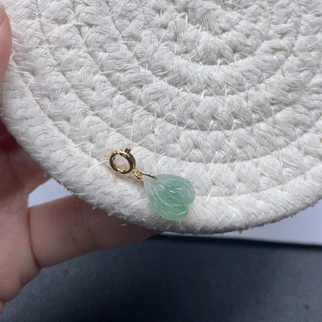 翡翠未镶嵌颈饰天然A货缅甸翡翠