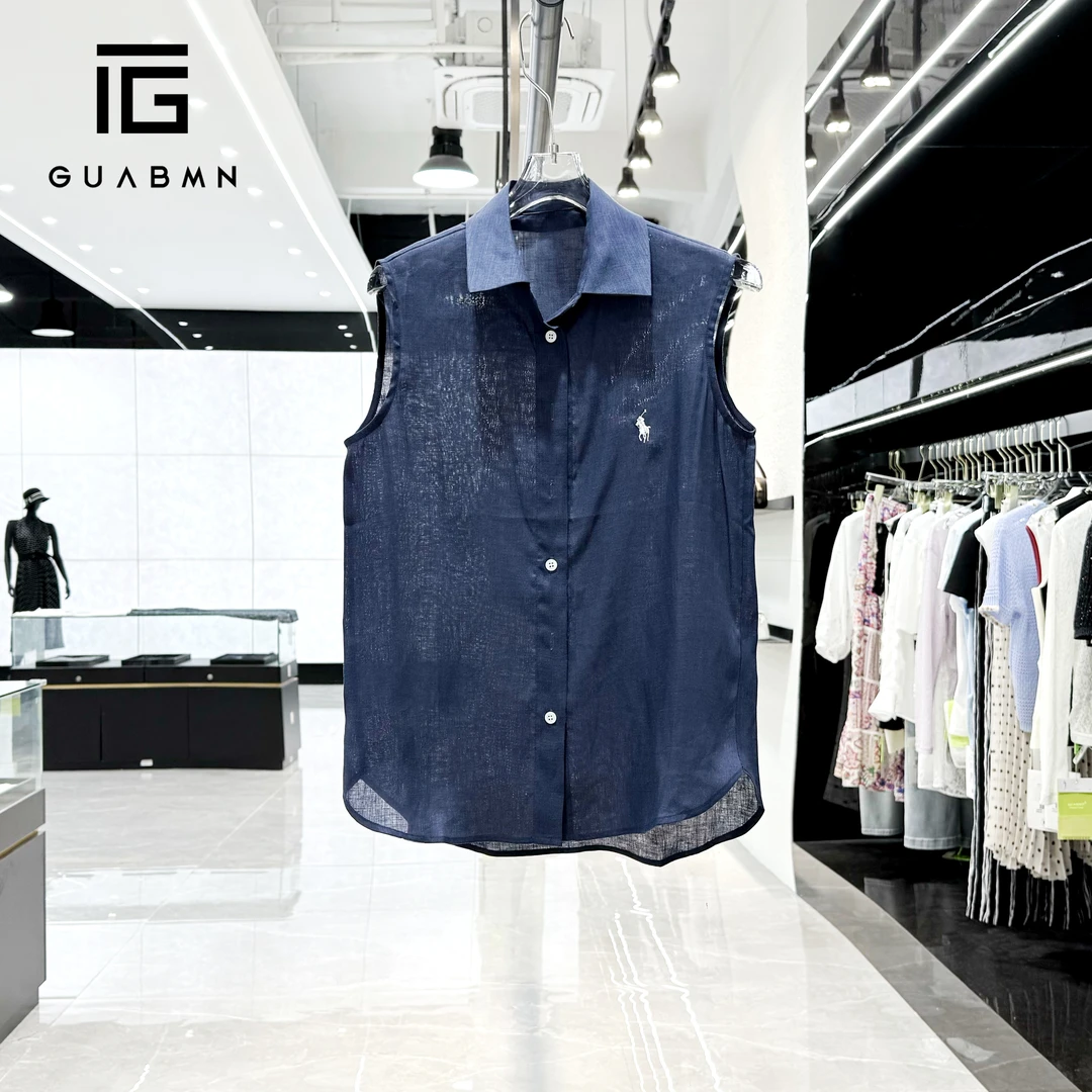 GUABMN2025夏季新款修身无袖休闲百搭时尚马甲背心夏日穿搭5320