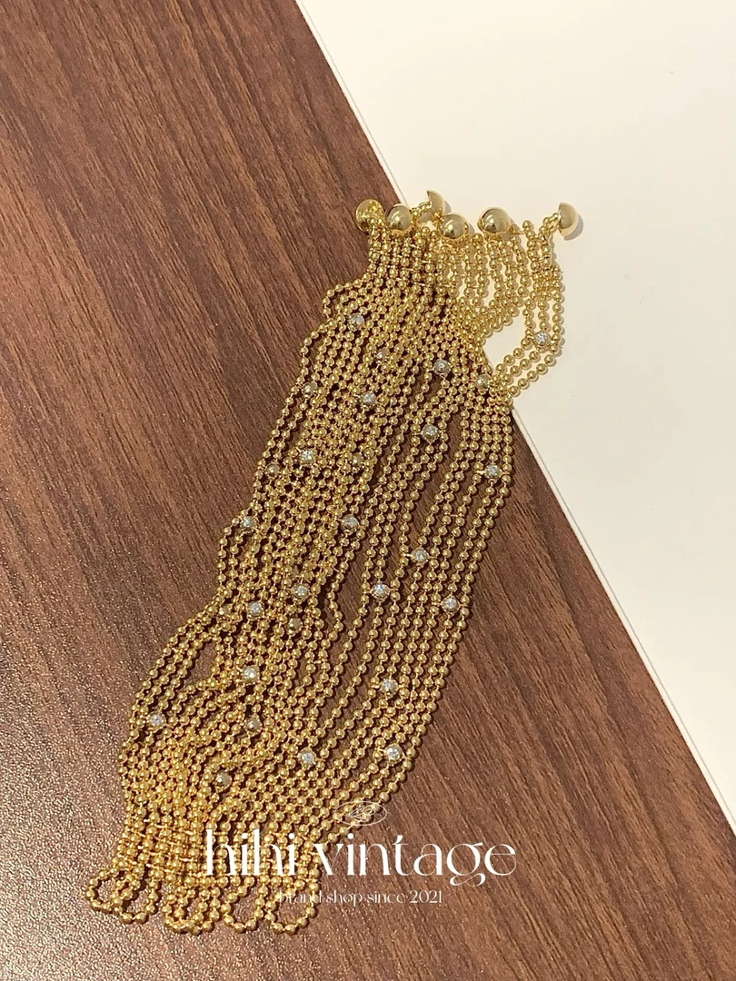 95新 Cartier/卡地亚 Cartier 卡地亚 圆珠镶钻手链拆单3勿拍不发