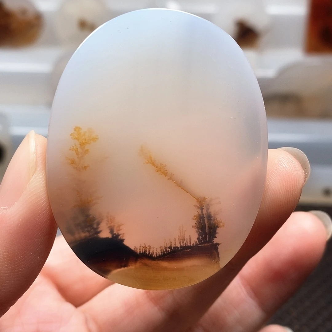 玛瑙/玉髓未镶嵌吊坠(不含链)