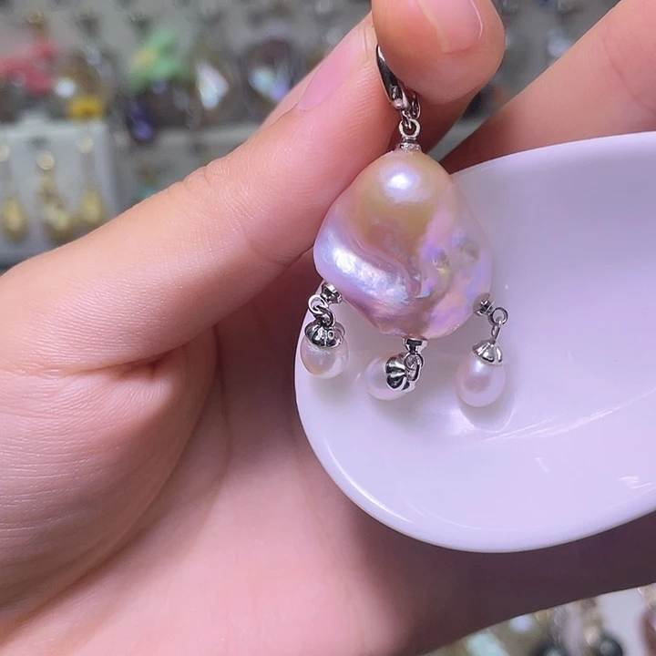 颈饰合金淡水珍珠51