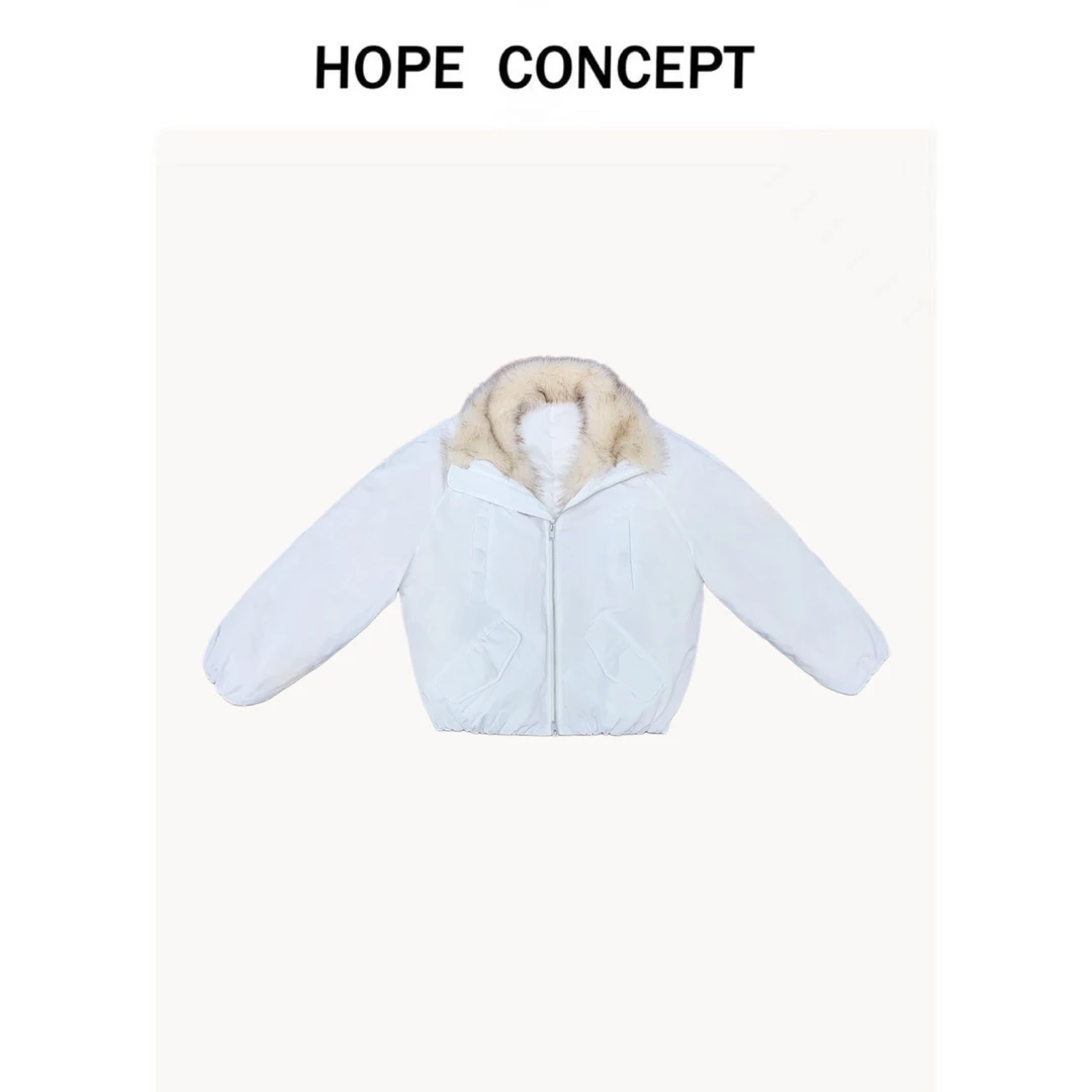 24359#HOPECONCEPT90羽绒服新年战袍派克服 超绝清冷感男女同款
