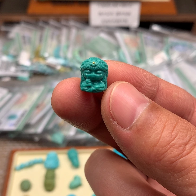 【闪购商品】未镶嵌绿松石颈饰8