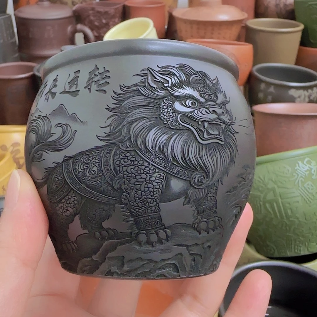 茶杯紫砂紫砂主人杯大放漏！