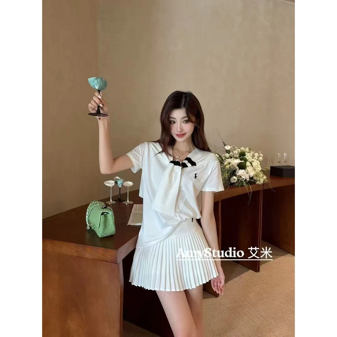 LD STUDIO亮亮家-褶半身裙套装(配披肩)(不费力也很美穿搭～)9365