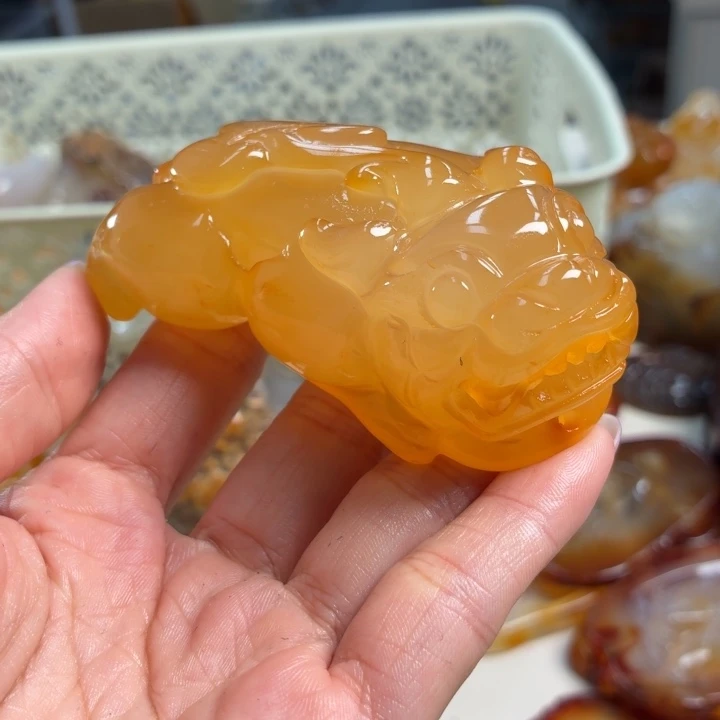 玛瑙/玉髓未镶嵌吊坠(不含链)