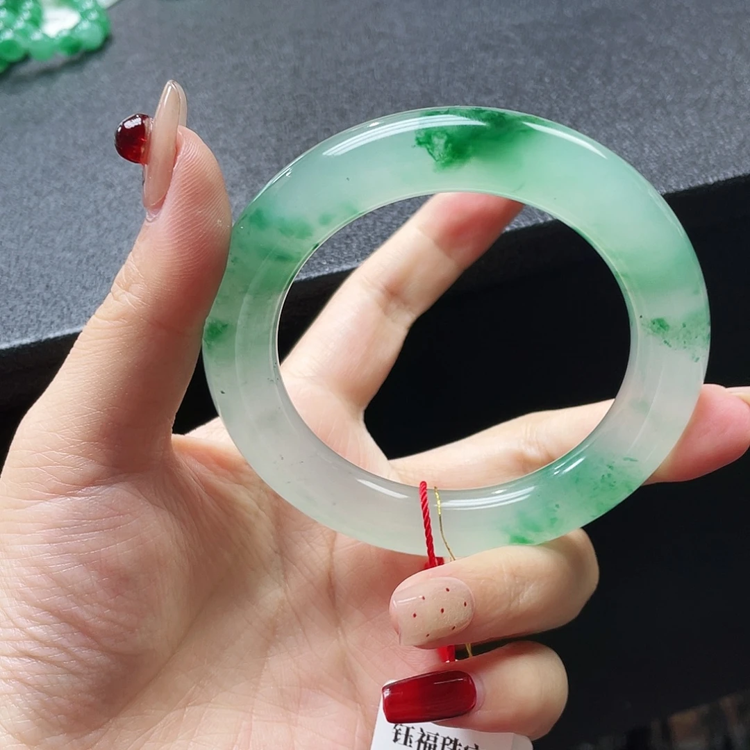 石英质玉未镶嵌手镯59.5