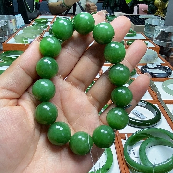 未镶嵌手串和田玉（碧玉）