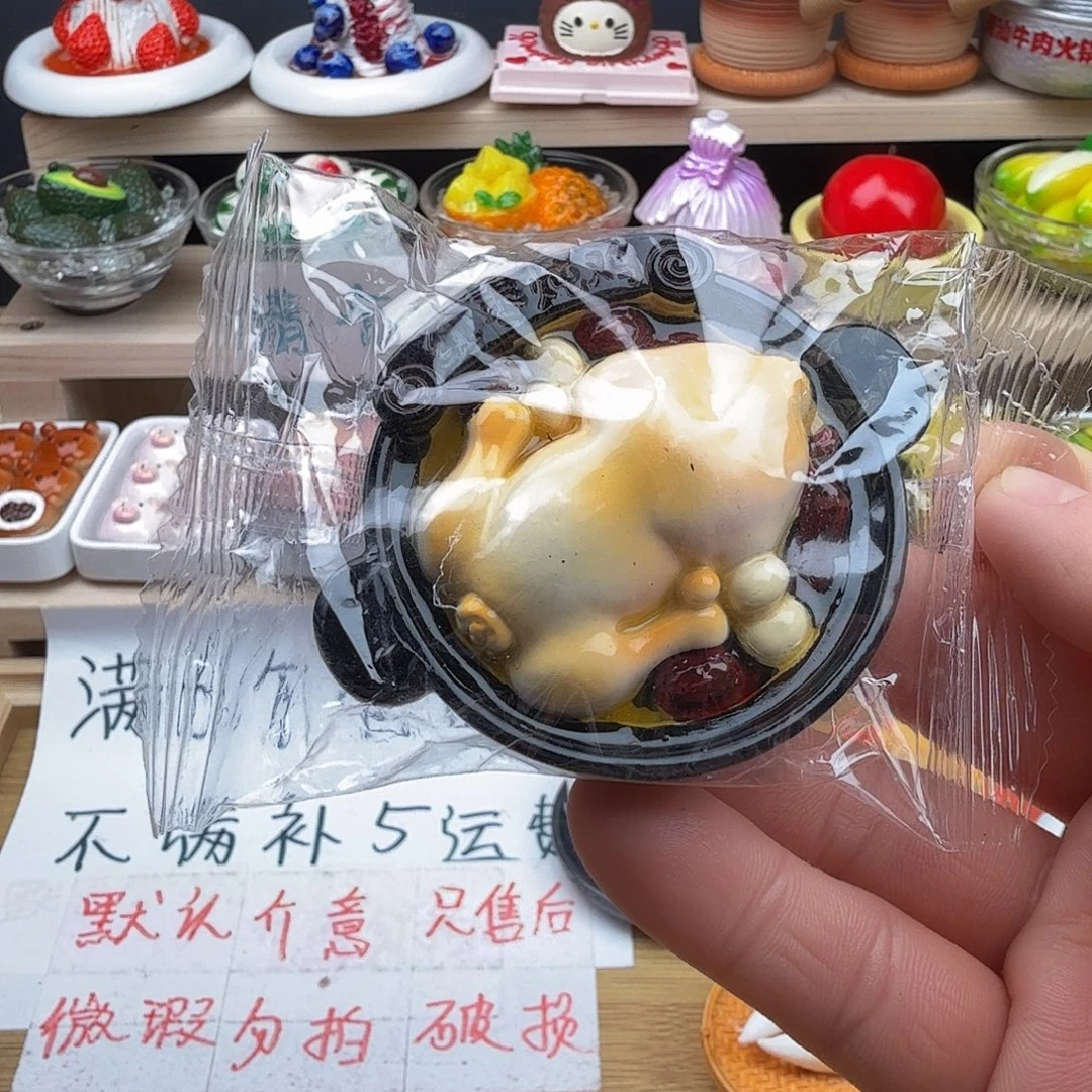 合成树脂食玩冰箱贴 凭开箱视频售后