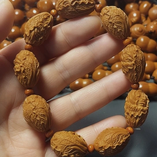 白菜，橄榄核雕工艺