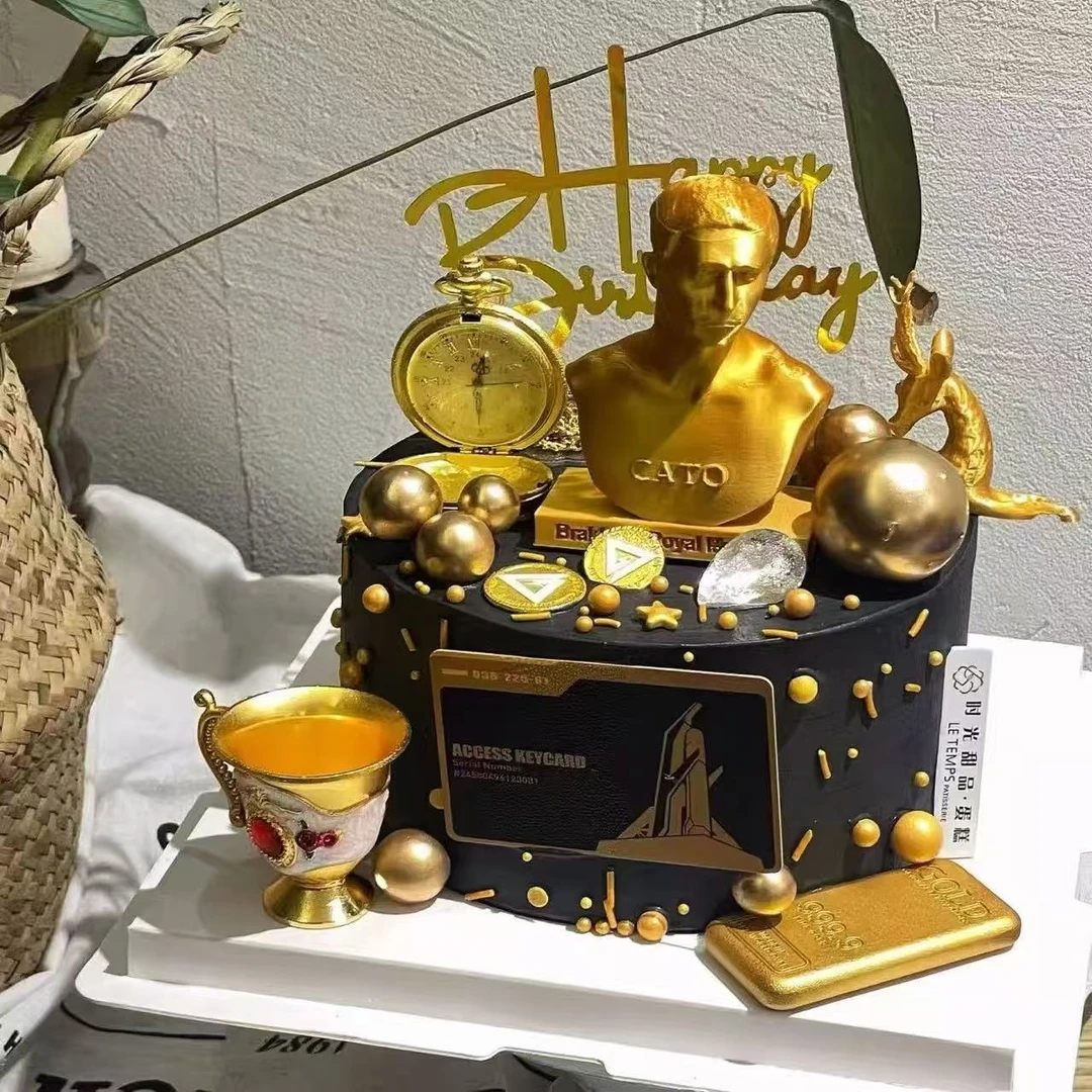 三角洲行动游戏（保底3999W）金黄瞪羚装饰摆件游戏模型