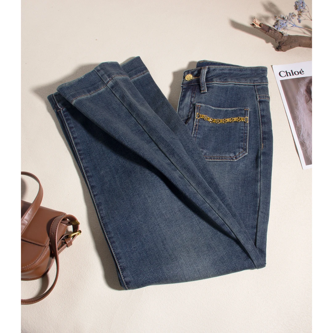 1394-高定系列 【加厚】欧货版型正 百搭好看牛仔裤