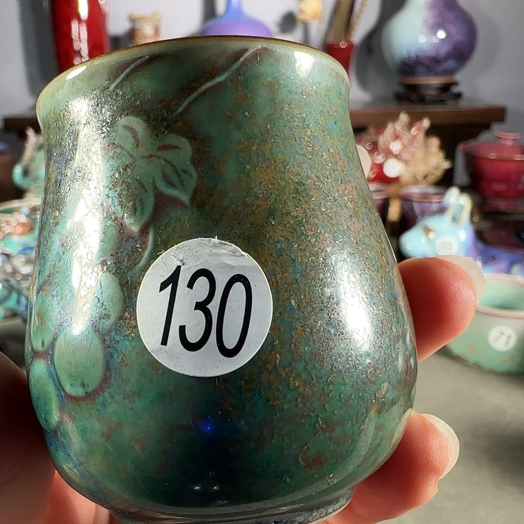 q***a钧瓷传统工艺作品
