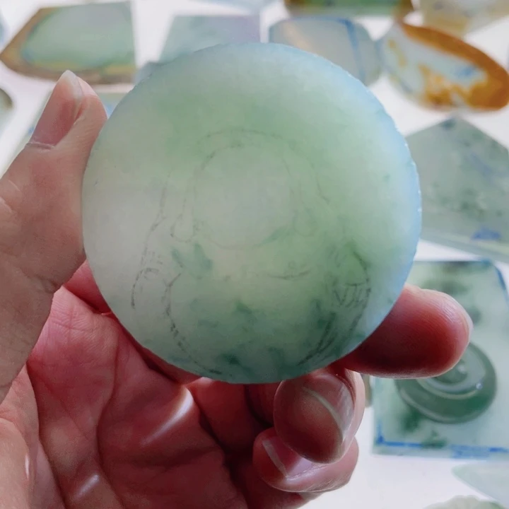 定制翡翠未镶嵌秋*定制